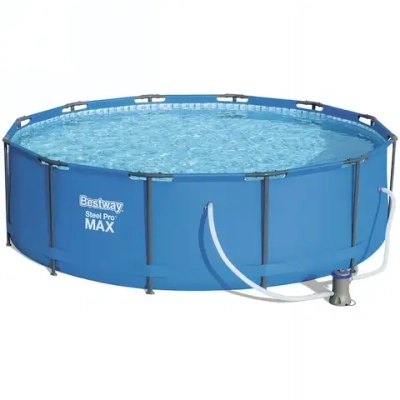 Бассейн каркасный Steel Pro MAX 366*100 см + фильтр-насос 2006 л/ч (II) Bestway (56260)
