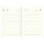 Ежедневник 2025г. А5, BG Reptile. Bronze, кожзам, коричневый, цветной срез, 176л