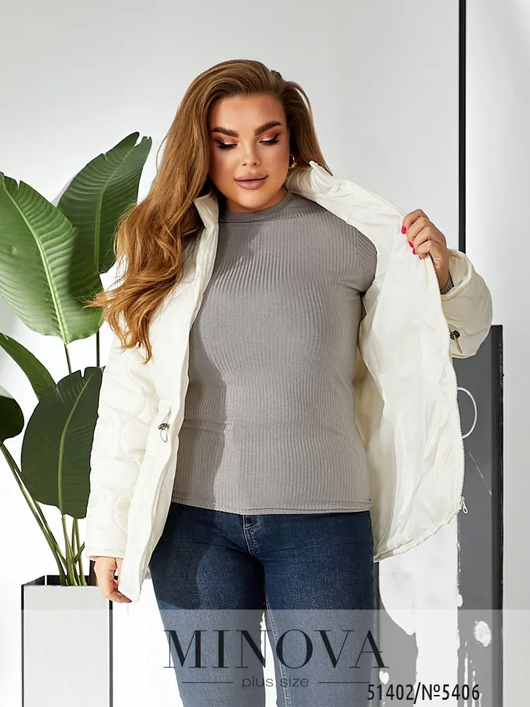 Куртка 5406-молочный Minova