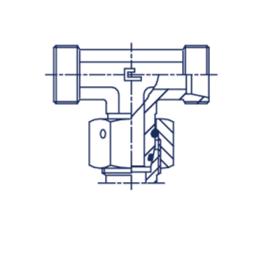 Соединение PNТ DL10 М16х1.5 DS10 М18х1.5 (корпус) CAST