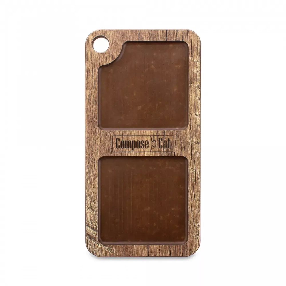 Подставка для кухонной утвари 20х10см ComposeEat ProFashion дуб мореный