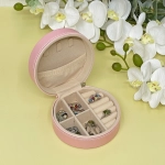 Шкатулка для украшений «ЛАУРИЦЦА», цвет пудровая роза, 10*10*5см (коробка)