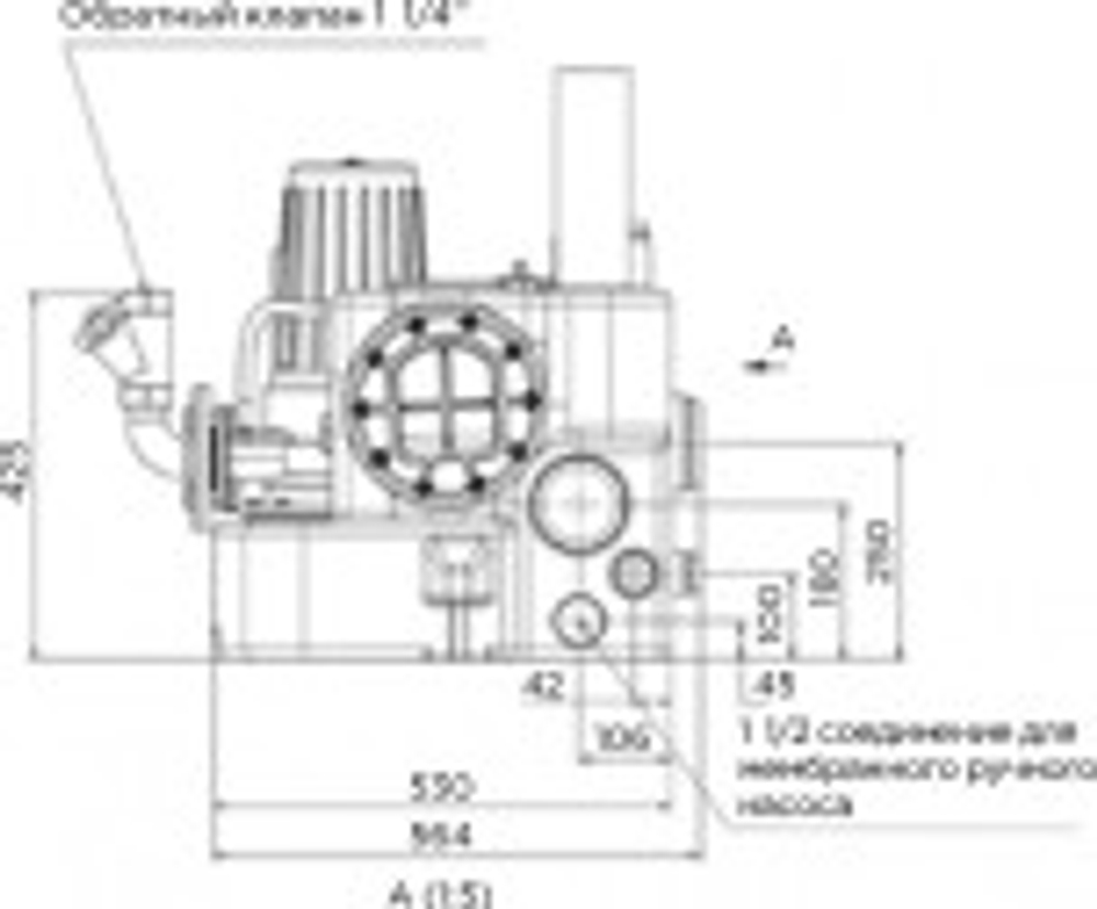 Установка канализационная SFA CUBIC1GRSE71.4T