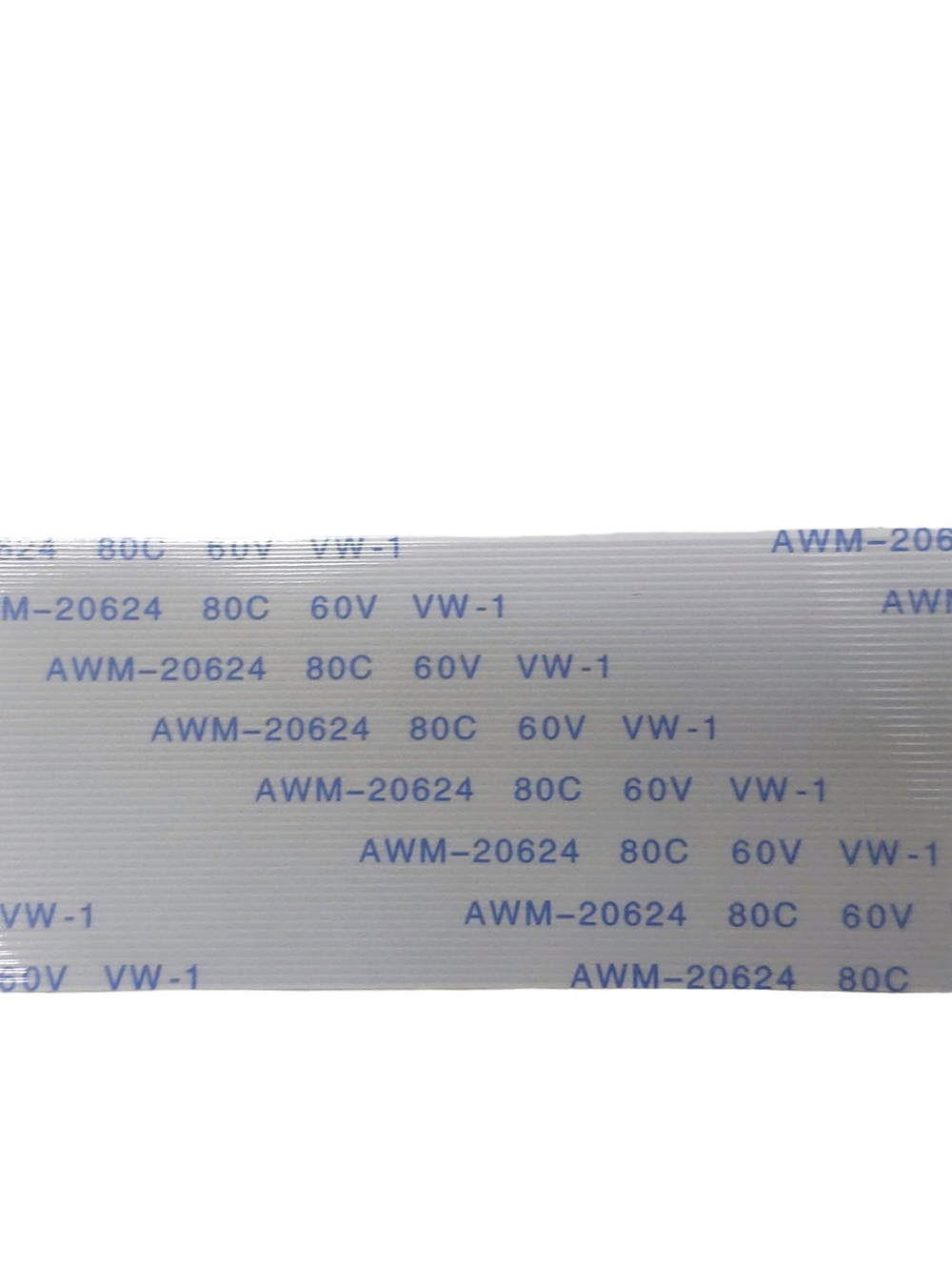 Шлейф FFC 50-pin Шаг 0.5mm Длина 30cm Прямой A-A AWM 20624 80C 60V VW-1