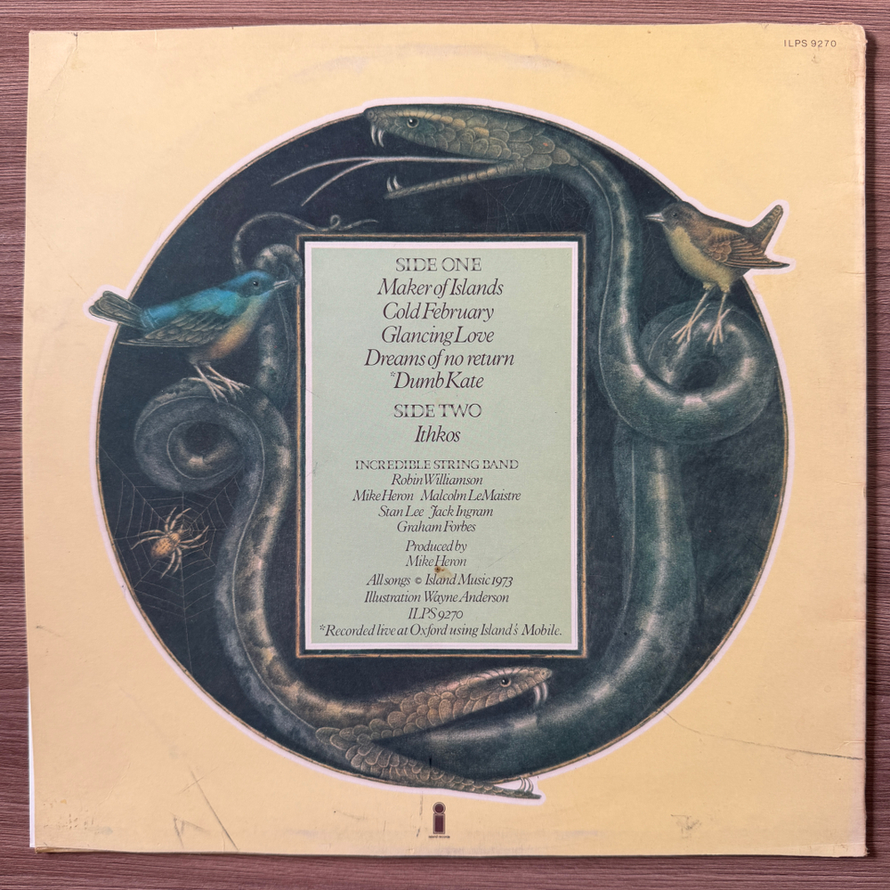 The Incredible String Band ‎– Hard Rope & Silken Twine (Англия 1974г.) Т