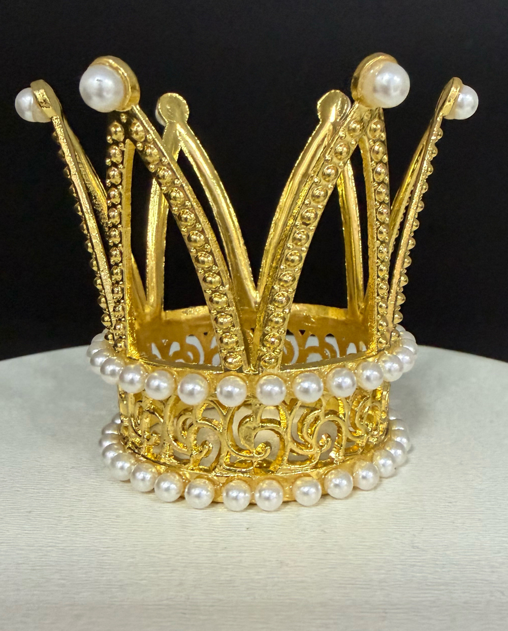 Топпер для торта «Корона принцессы», цвет золото