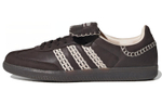 Wales Bonner x adidas originals Samba casual comfortable breathable low-top sneakers for men and women the same brown