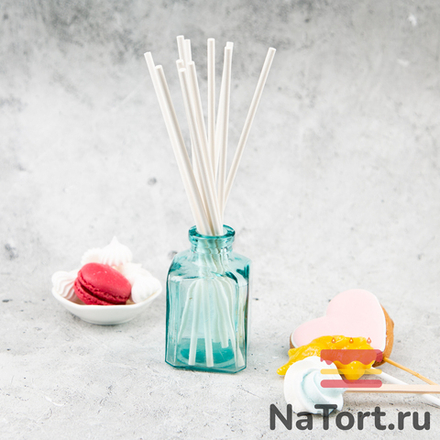 Палочки бумажные для Cake pops (белые, 20 см, 25 шт)