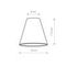 Абажур Nowodvorski Cameleon Cone S 8502