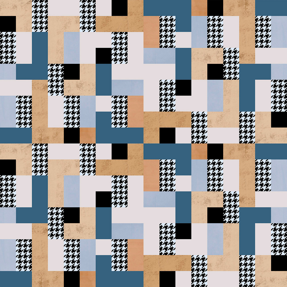 Дизайнерские обои Wall Street Puzzle