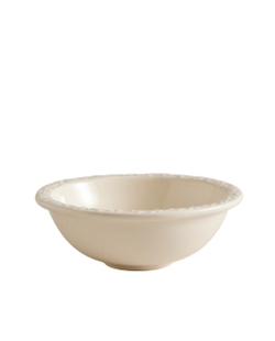 Zara Home миска из фаянса, цвет кремовый, 17 см