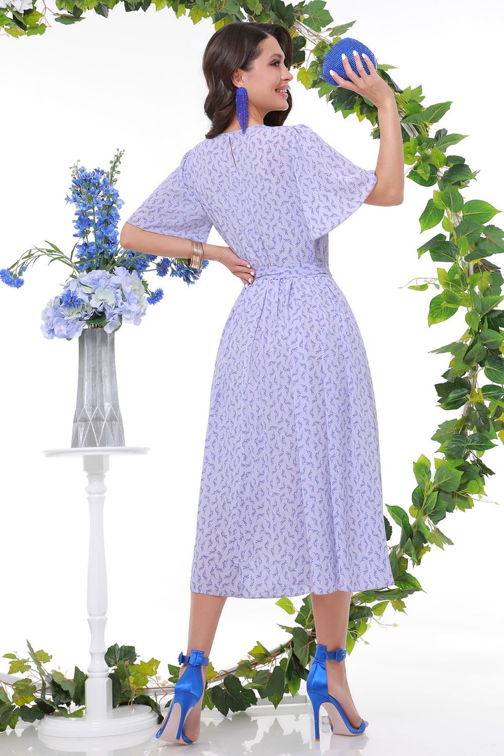 Шифоновое длинное платье DStrend (Акция)