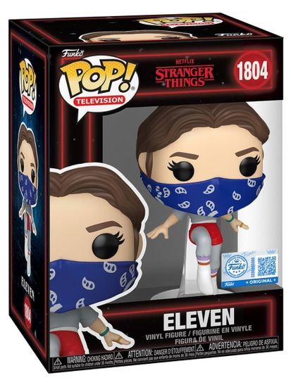 Фигурка Funko POP! TV Stranger Things S5 Eleven with Bandana (Floating) (Exc) (1804) 89147