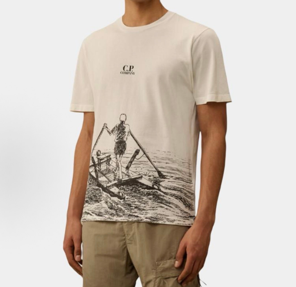 Футболка C.P. Company Graphic Print