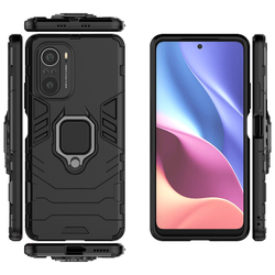 Противоударный чехол с кольцом Panther Case для Xiaomi Poco F3  / Redmi K40 (Pro)