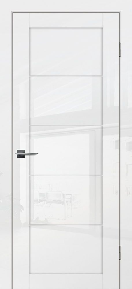 Дверь G-15 / Цвет Белый глянец / белый сатинат / Двери PROFILO PORTE
