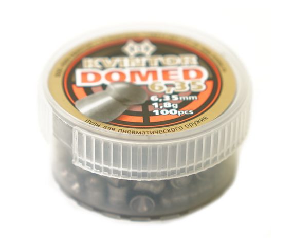 Пули Kvintor Domed 6,35 мм, 1,8 г (100 штук)