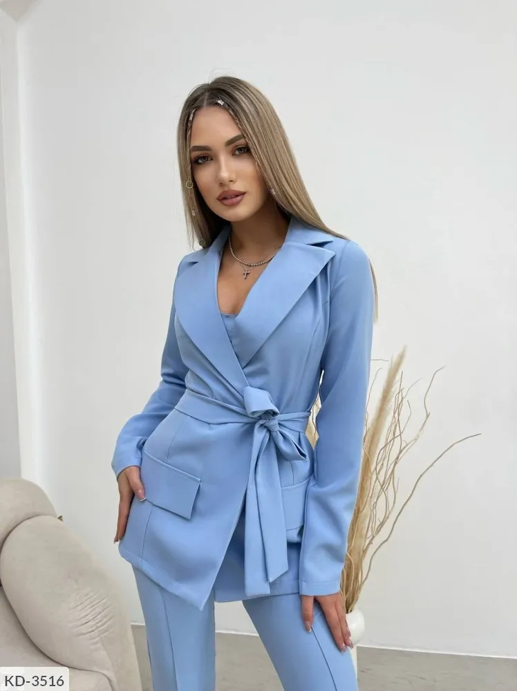 Костюм тройка KD-3487 Фабрика Моды