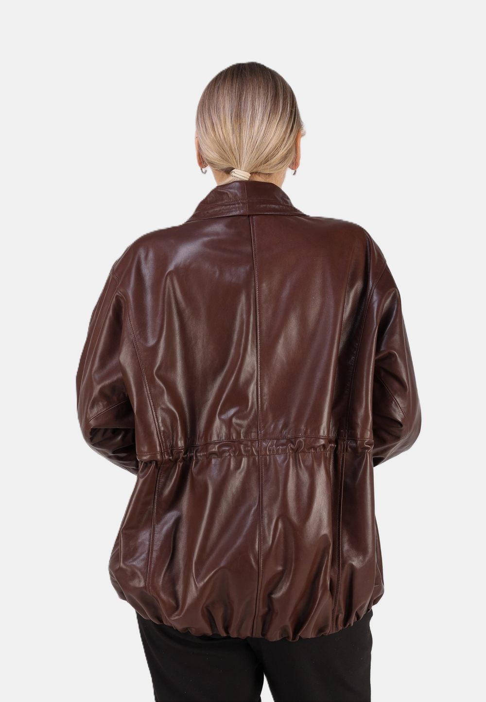 Кожаная куртка демисезонная