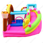 Батут для детей на дачу "Площадка сладостей" 3,2*2,9*2,13 м