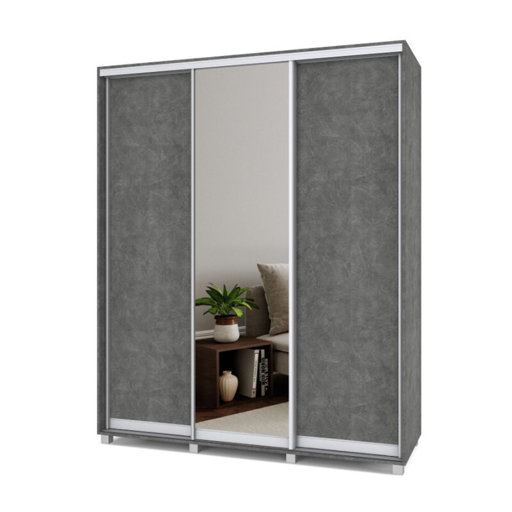 Шкаф-купе трехстворчатый "Роланд" Р662, ЛДСП, MODERN