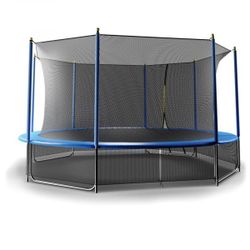 Батут "Winner Classic" (10 футов, верхняя + нижняя защитные сетки и лестница в комплекте)