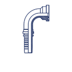 Фитинг DN 25 SFL 3/4 38.1 (90)