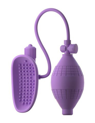 Сиреневая вакуумная вибропомпа для вагины Sensual Pump-Her (Цвет: сиреневый)
