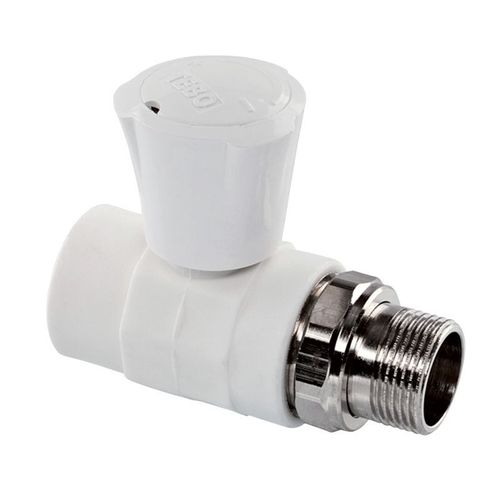 ПП Кран шаровый для радиаторов 25х3/4" прямой TEBO