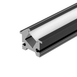 Профиль SL-BEVEL-H12-F13-2000 ANOD BLACK (Arlight, Алюминий) 043749