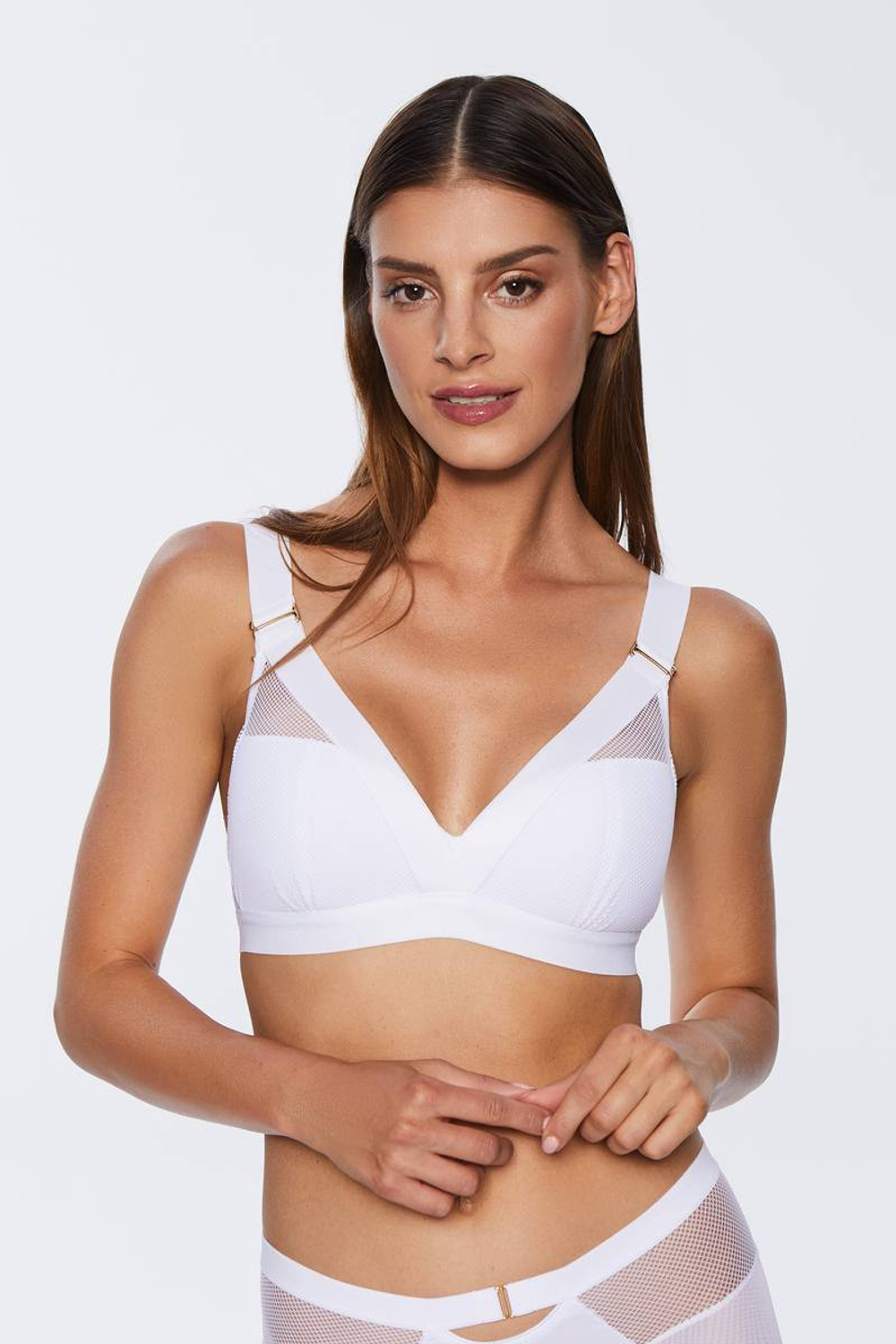 748-WB LARA WHITE Бюст KINGA