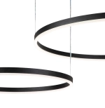 Подвесная люстра Indigo GALASS 14001/2P Black V000030L