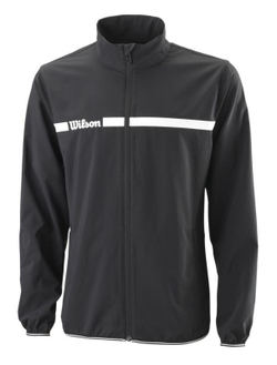 Мужская теннисная кофта Wilson Team II Woven Jacket M - black