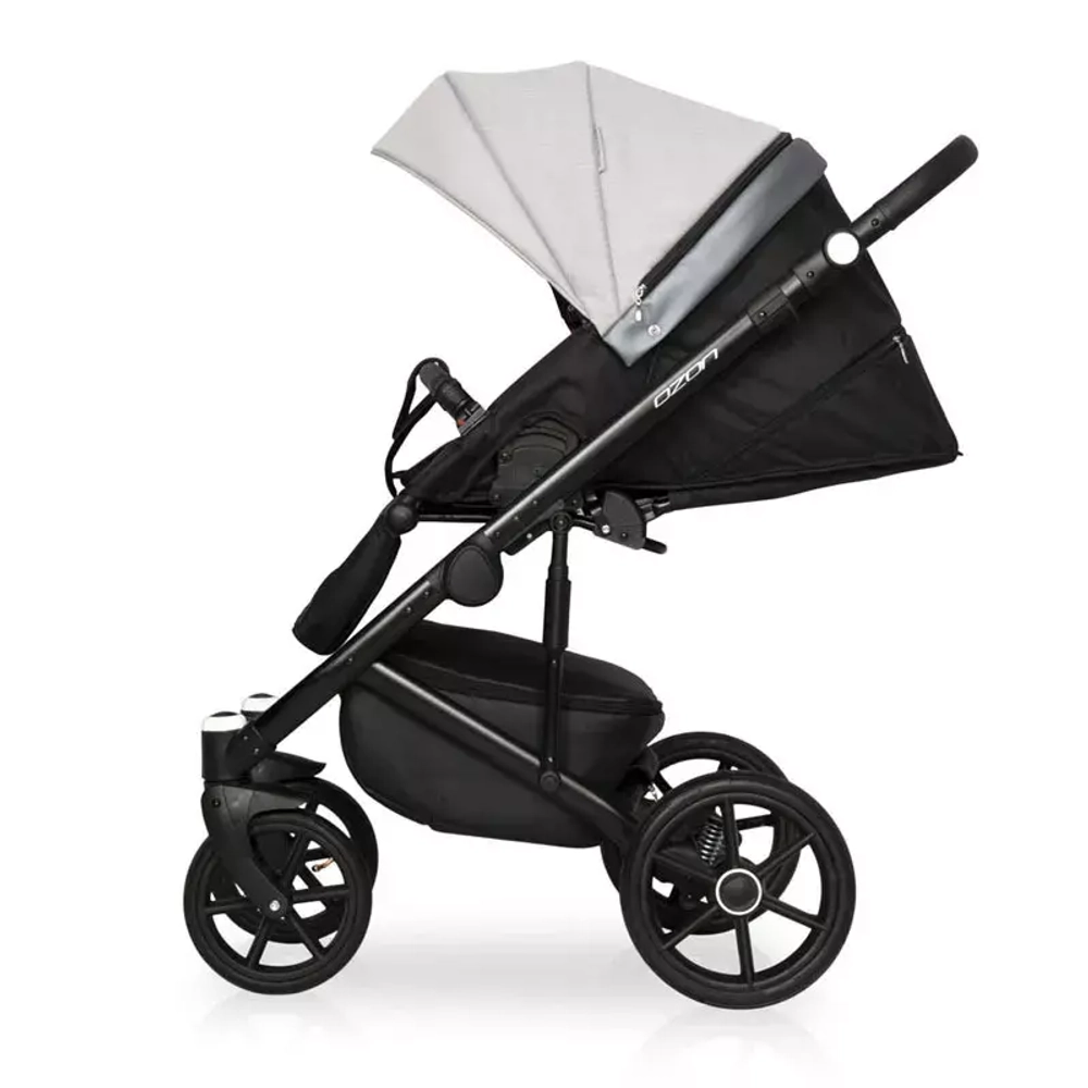 Коляска  OZON Shine (3 в 1) (RIKO BASIC) 03 серый