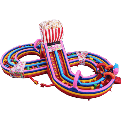Надувная полоса "Попкорн"