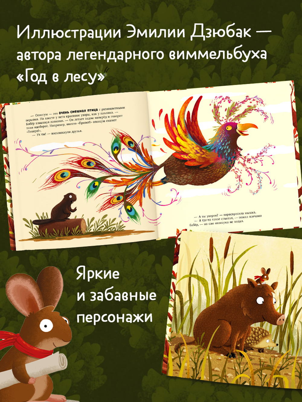 Книжки-картинки. Кто такой опоссум?