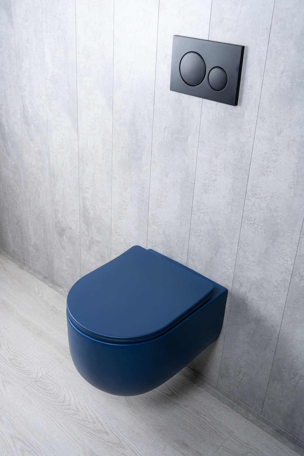 Унитаз подвесной Tornado Gid Tr2133TF-BUM 62301Y синий матовый 49x36x34