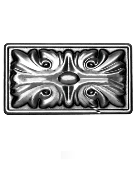 Накладка сталь 120х70 мм, толщина металла 0,8 мм.