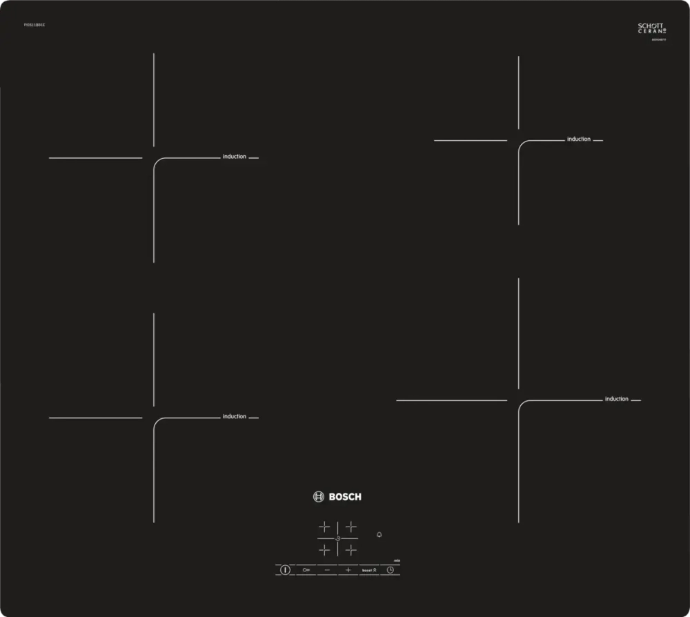 Индукционная варочная панель Bosch PIE611BB1E
