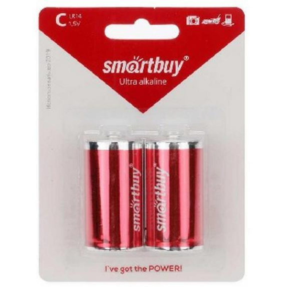 SMARTBUY Ultra Alkaline LR14 / C BL-2 (12/192)