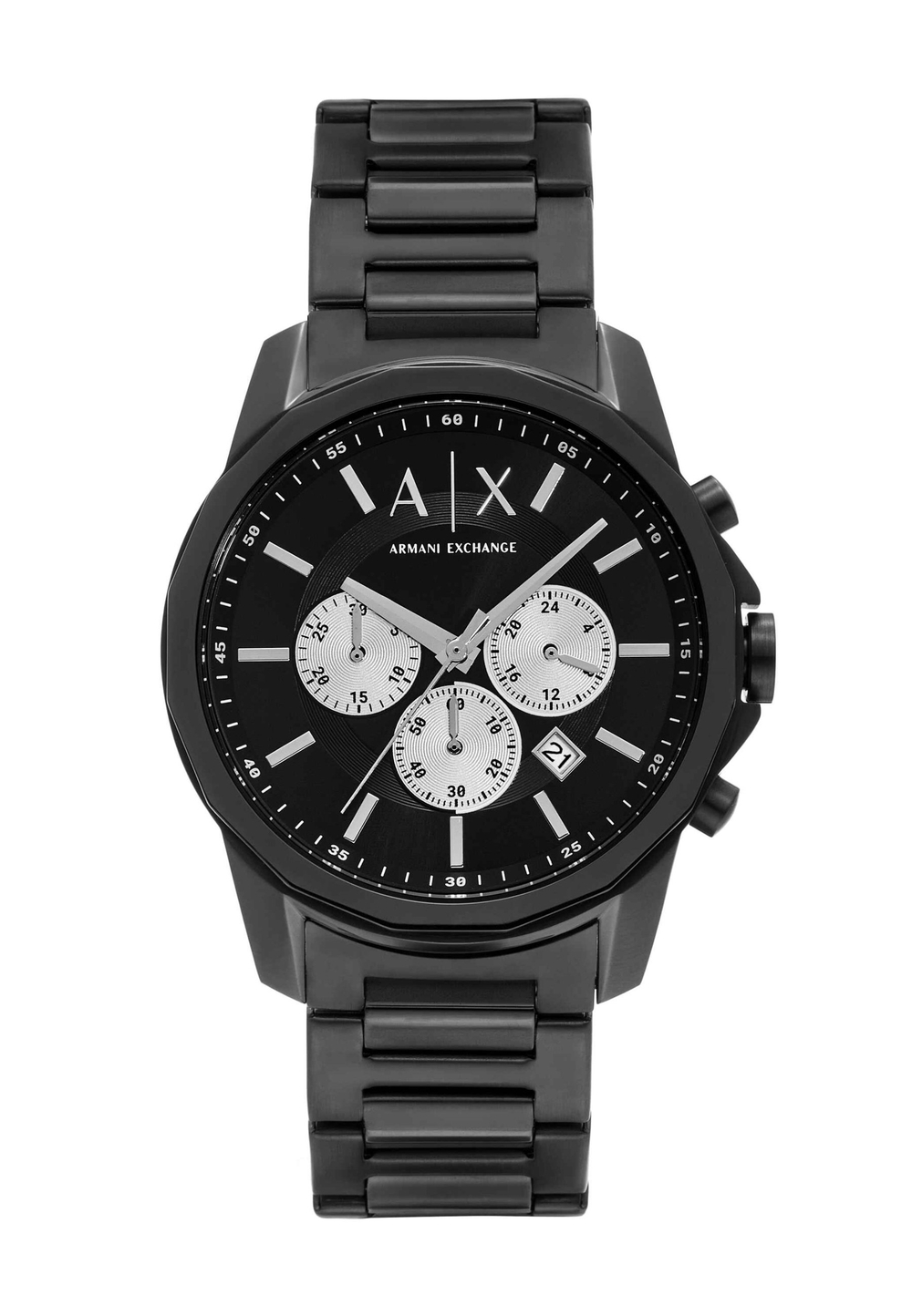 Armani Exchange BANKS - часы с хронографом - бронза/сталь