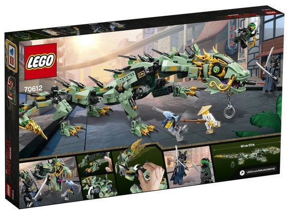 Green Ninja Mech Dragon