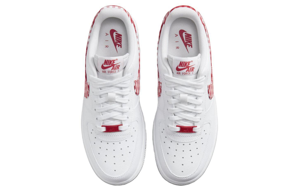 Кроссовки Nike Air Force 1 Low "Red Gingham" (Женская размерная сетка)