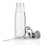 Бутылка для воды myflavour 750 мл светло-серая