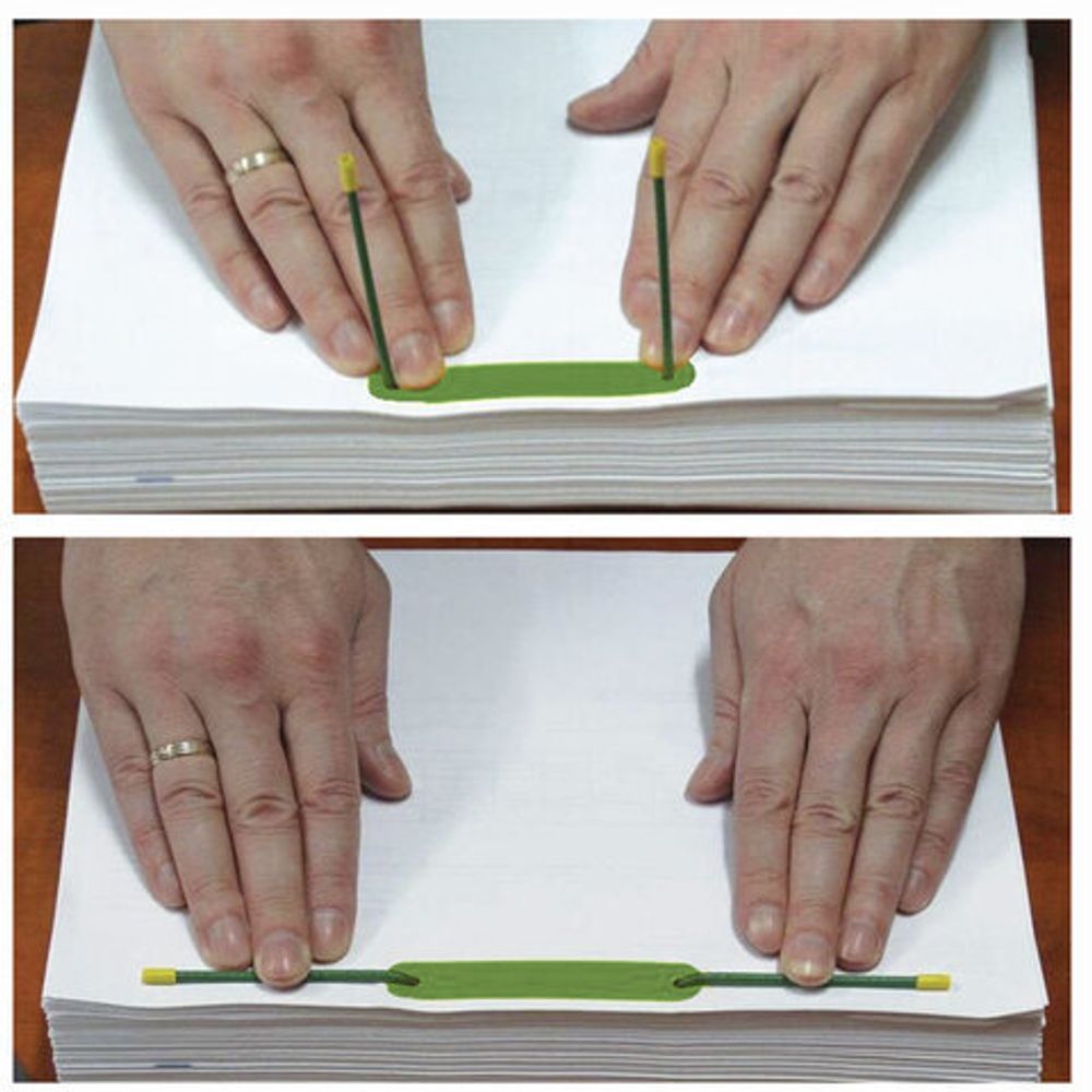 Папка архивная для переплета "Форма 21" 120 мм, с механизмом для скоросшивания, завязки, STAFF, 112171