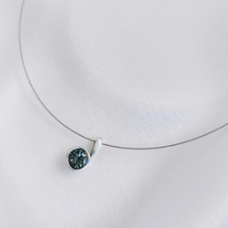 "Муссон" подвеска в серебряном покрытии из коллекции "Ералаш" отJenavi с замком карабин