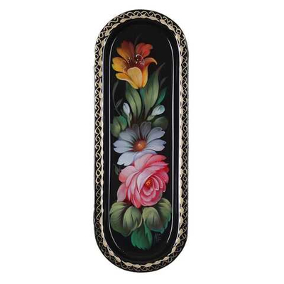 Zhostovo metal tray A4D070425346