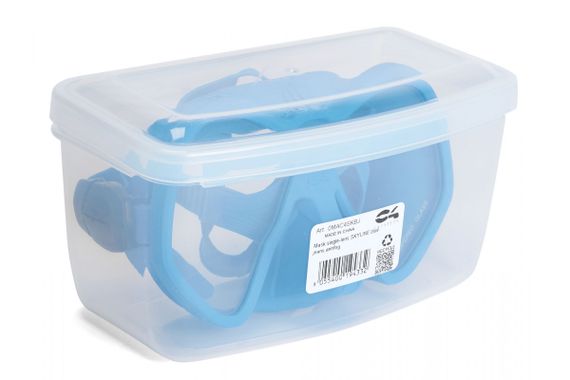 Маска C4 Carbon Skyline Antifog blue jeans