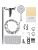 Смеситель для ванны с душевым гарнитуром WONZON & WOGHAND ALFA, Хром (WW-AE3201-CR)