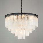 Люстра Odeon 10A black/frost